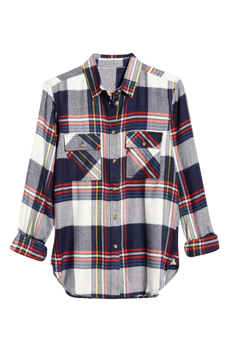 Thread & Supply Aiden Plaid Flannel Shirt, Alternate, color,