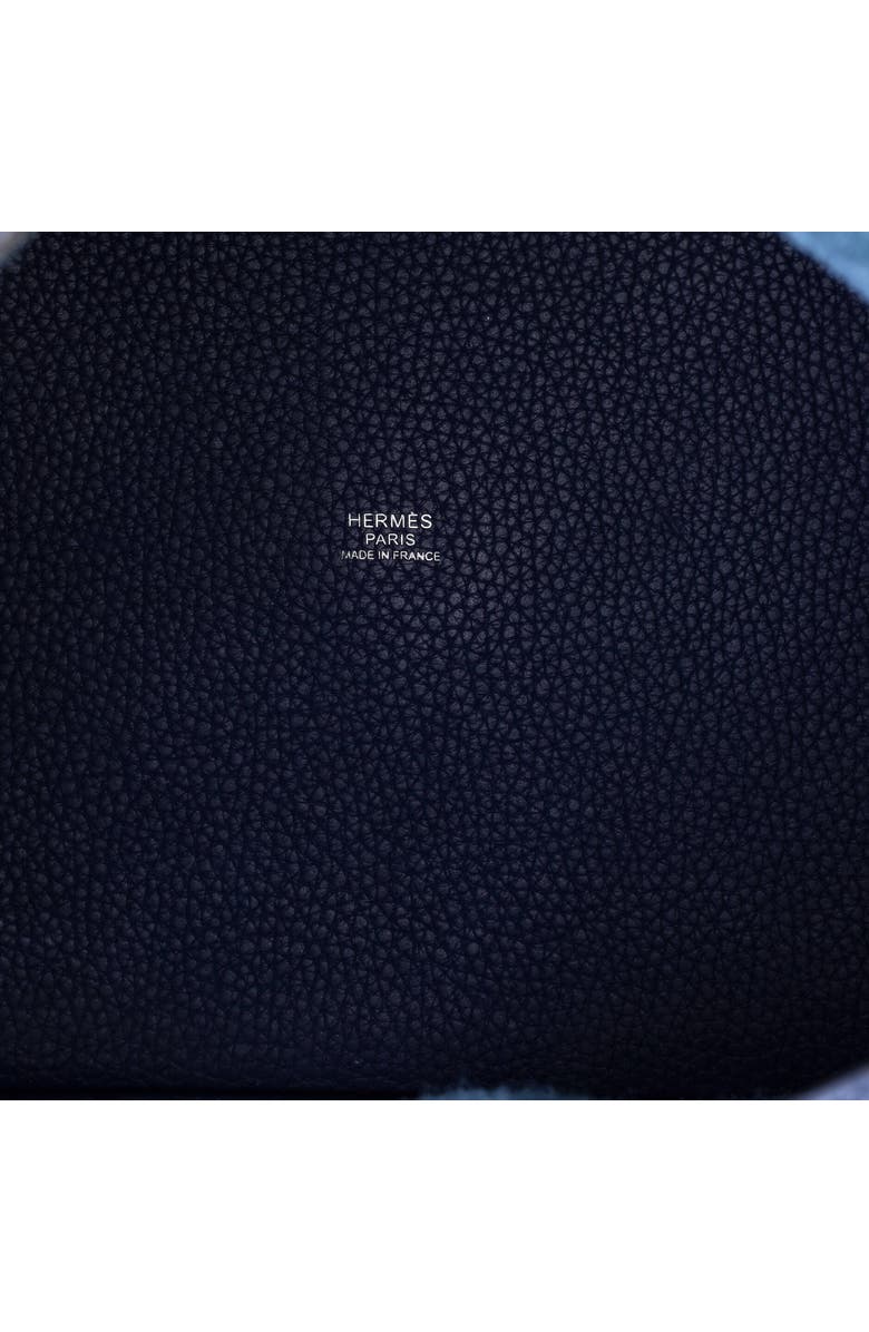 Pre-Owned Hermes Picotin Bag Clemence GM, Alternate, color, Deep Blue
