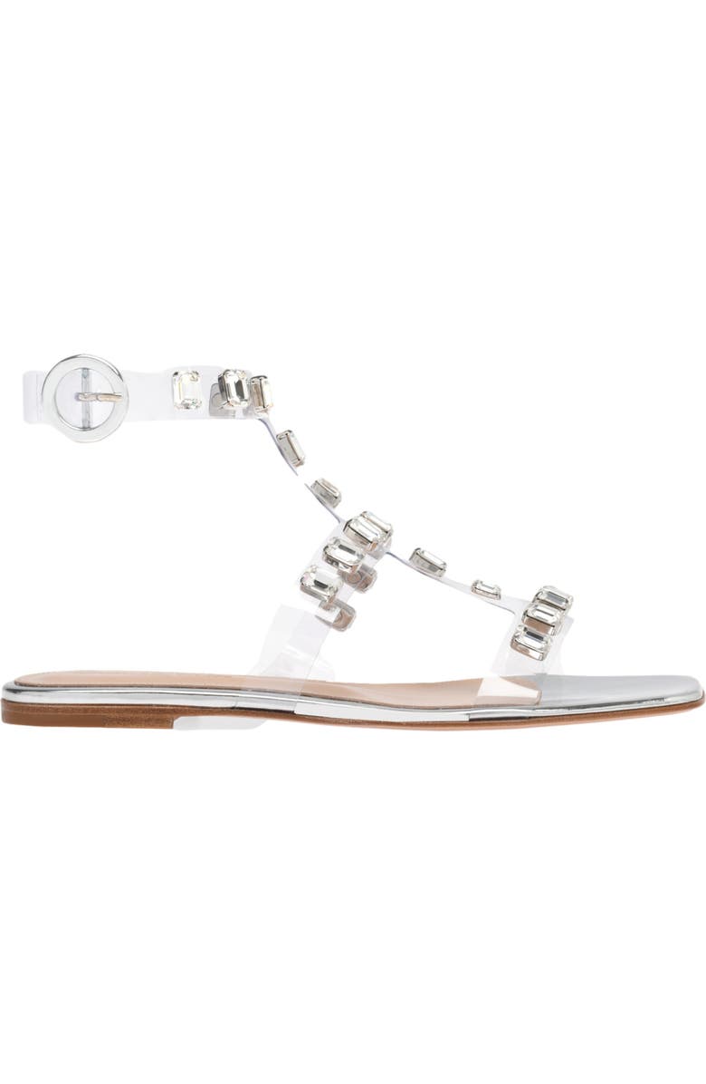 Gianvito Rossi Crystal Crash 05 Flats, Main, color,