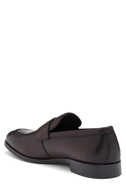 Vittorio Russo Roger Penny Loafer In Dark Brown
