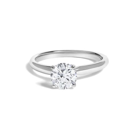 14K Gold 2.0 Cttw Round Lab Grown Diamond Solitaire Engagement Ring
