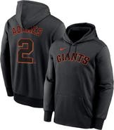 Nike Men's Nike Willy Adames Black San Francisco Giants Name & Number Performance Pullover Hoodie