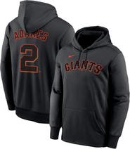 Nike Men's Nike Willy Adames Black San Francisco Giants Name & Number Performance Pullover Hoodie
