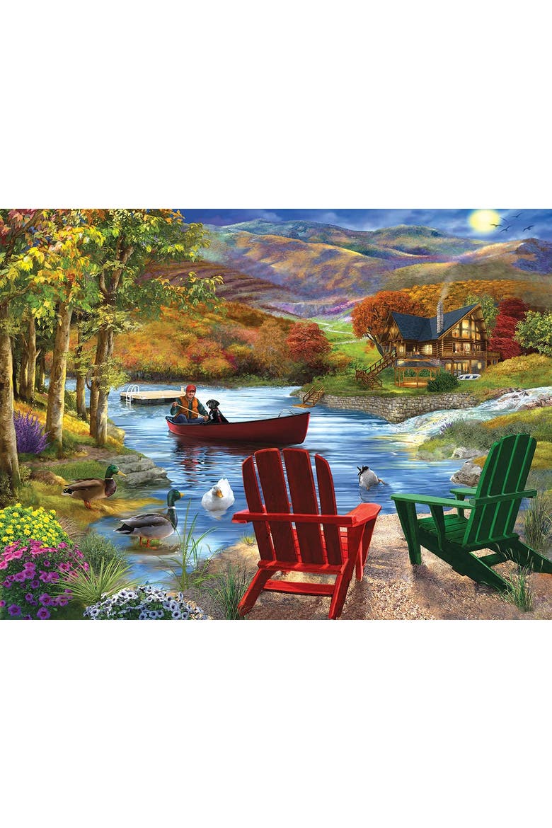 Lake Life 1000 piece Jigsaw Puzzle for Adults, Alternate, color, Multicolor