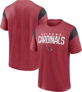 FANATICS Men's Fanatics Branded Cardinal/Black Arizona Cardinals Home Stretch Team T-Shirt