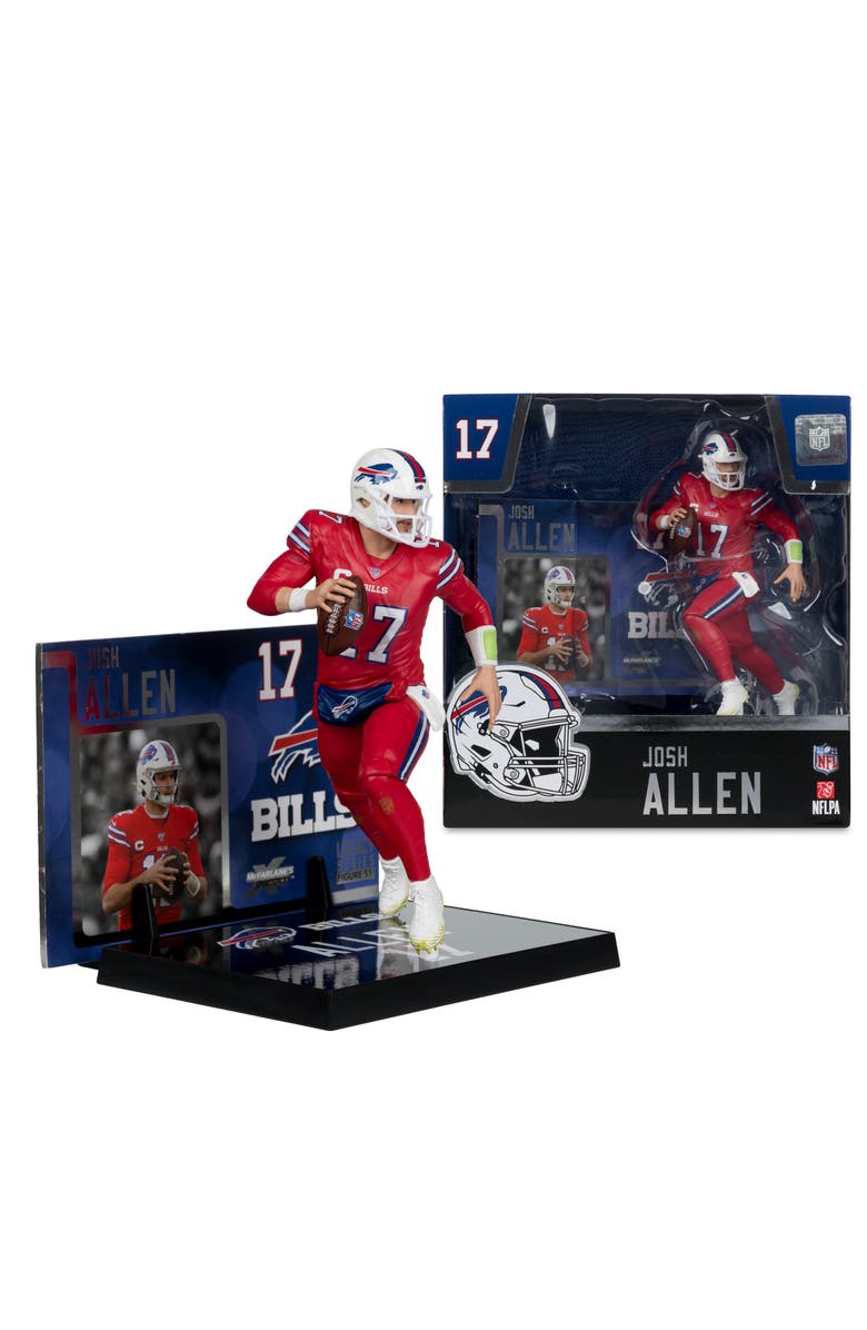McFarlane Josh Allen (Buffalo Bills Color Rush Uniform) NFL 7" Figure McFarlane, Main, color, Multi-Color