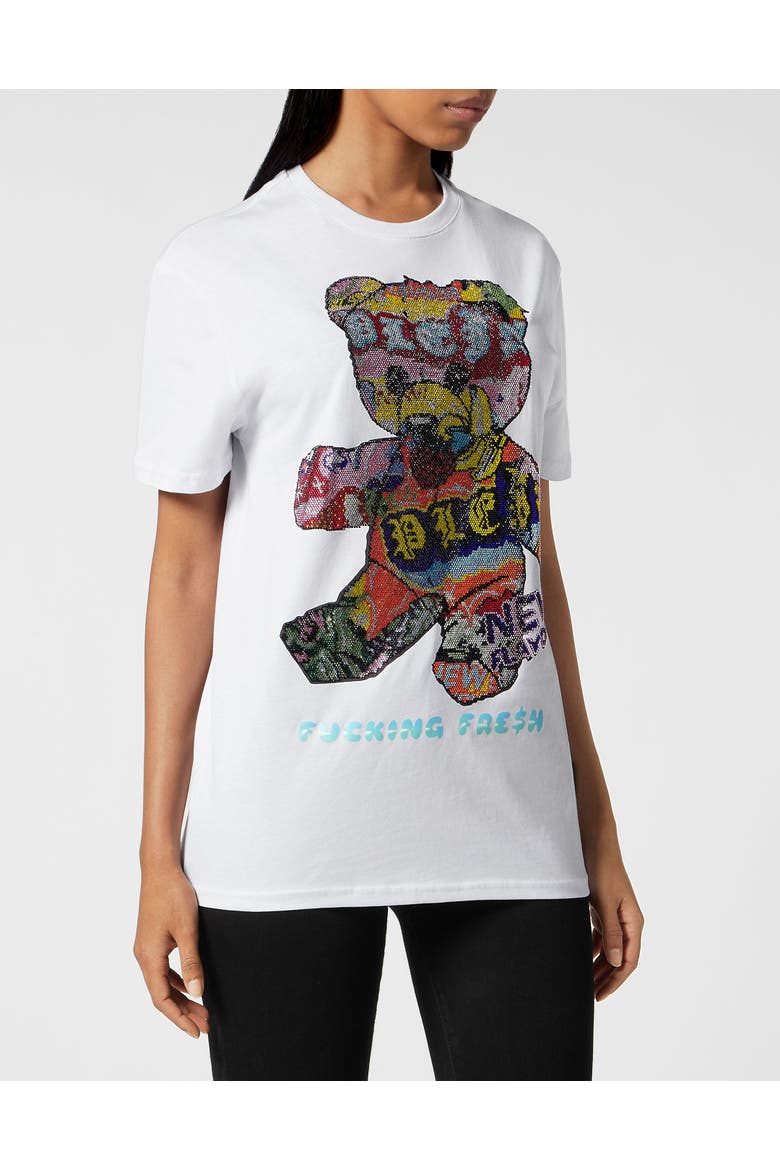 T-Shirt Man Fit Tutti Frutti Women, Main, color, white