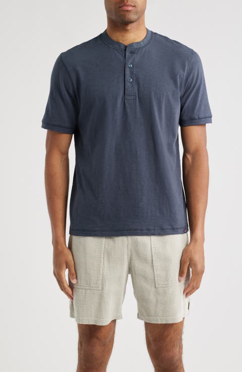 Sunwashed Organic Cotton Henley