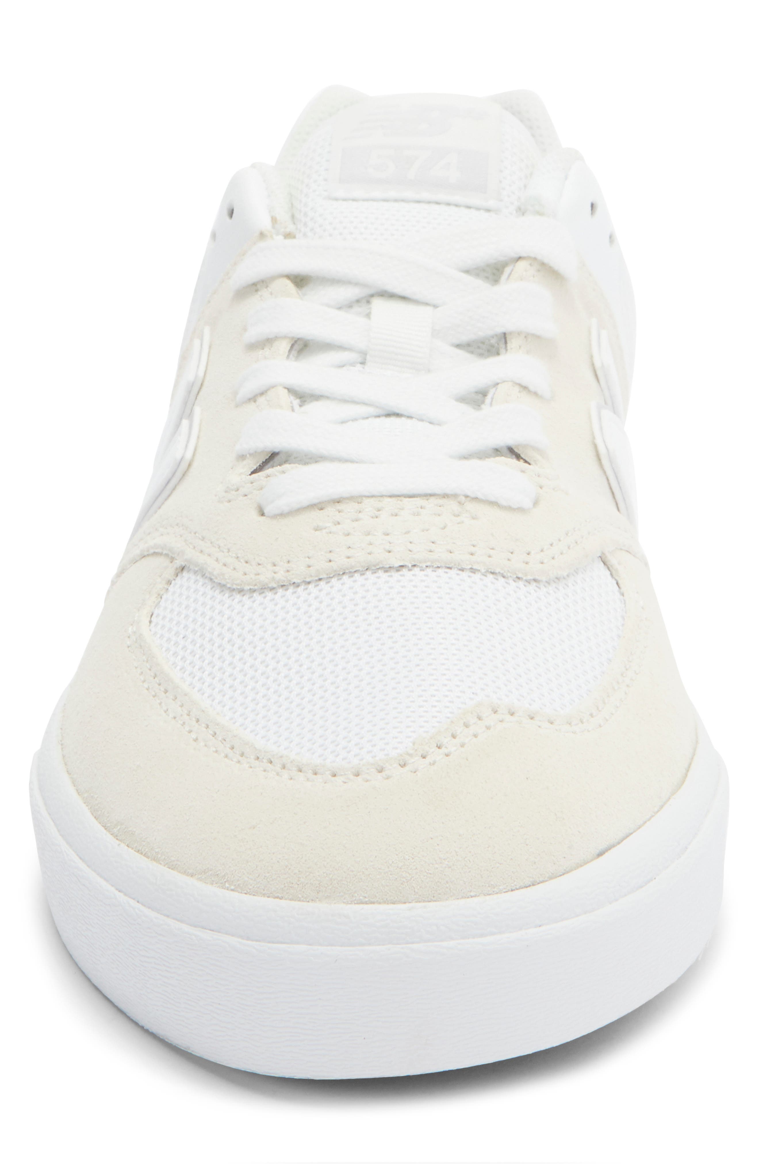 New Balance 574V Sneaker, Alternate, color, White/ White
