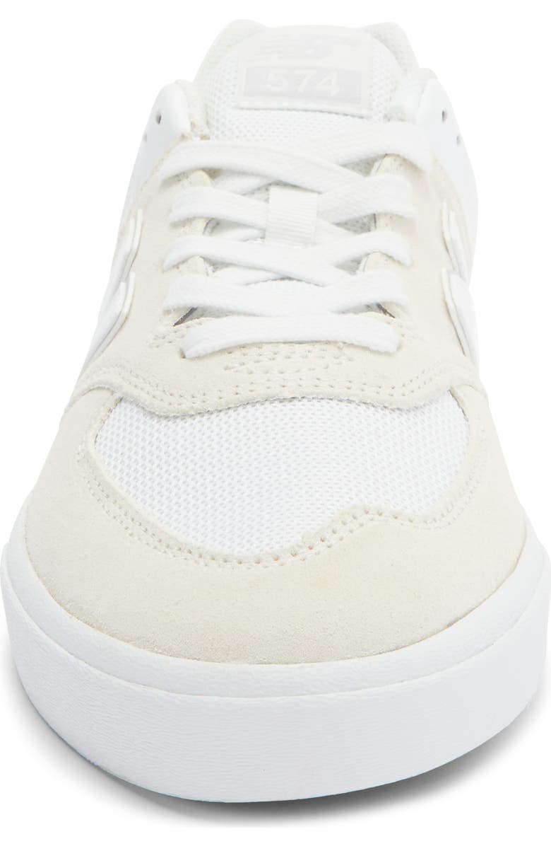 New Balance 574V Sneaker, Alternate, color, White/ White