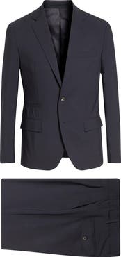 Eleventy Wool Stretch Gabardine Suit