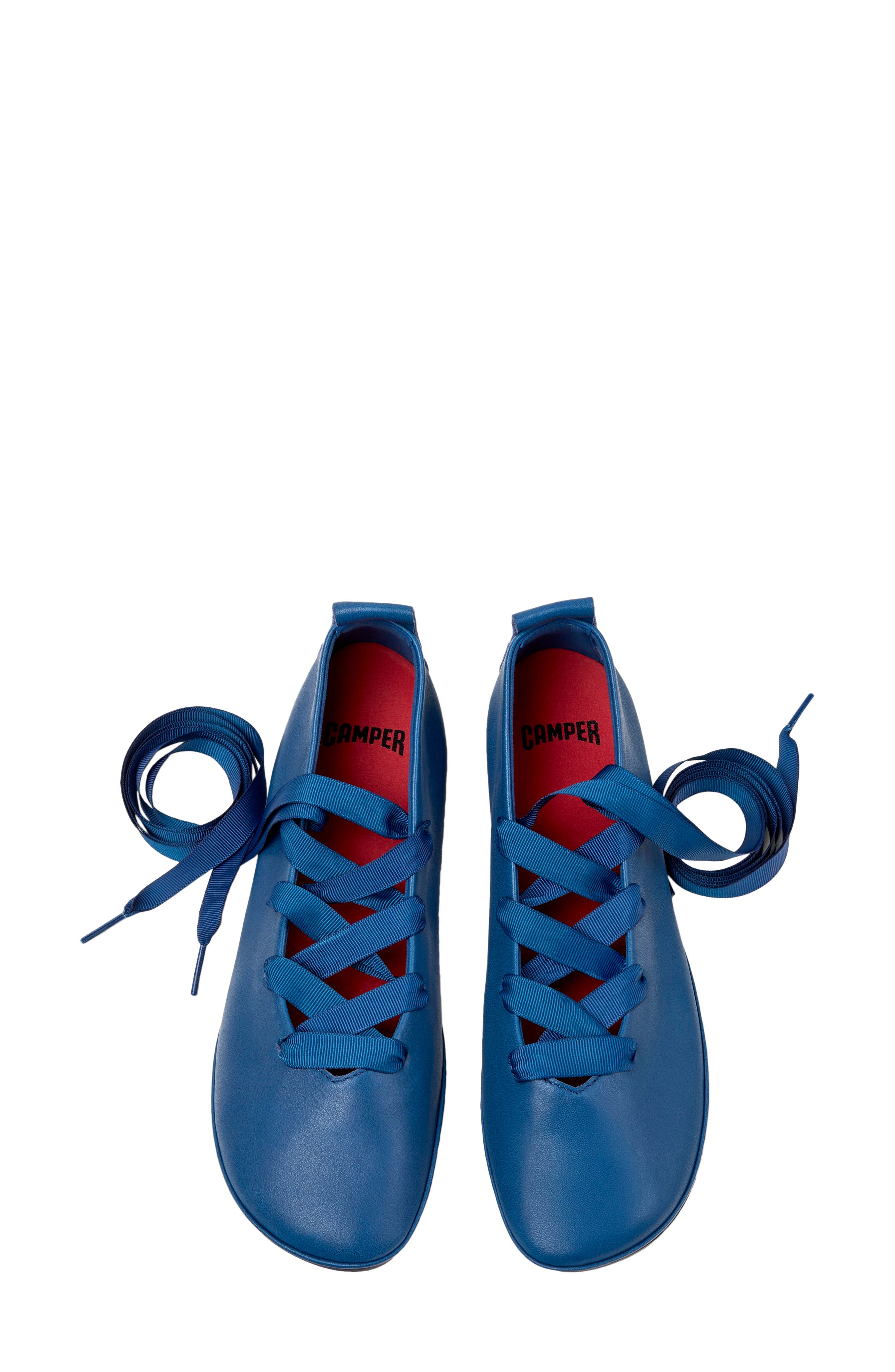 Camper Right Nina Ballet Flat, Alternate, color, Navy