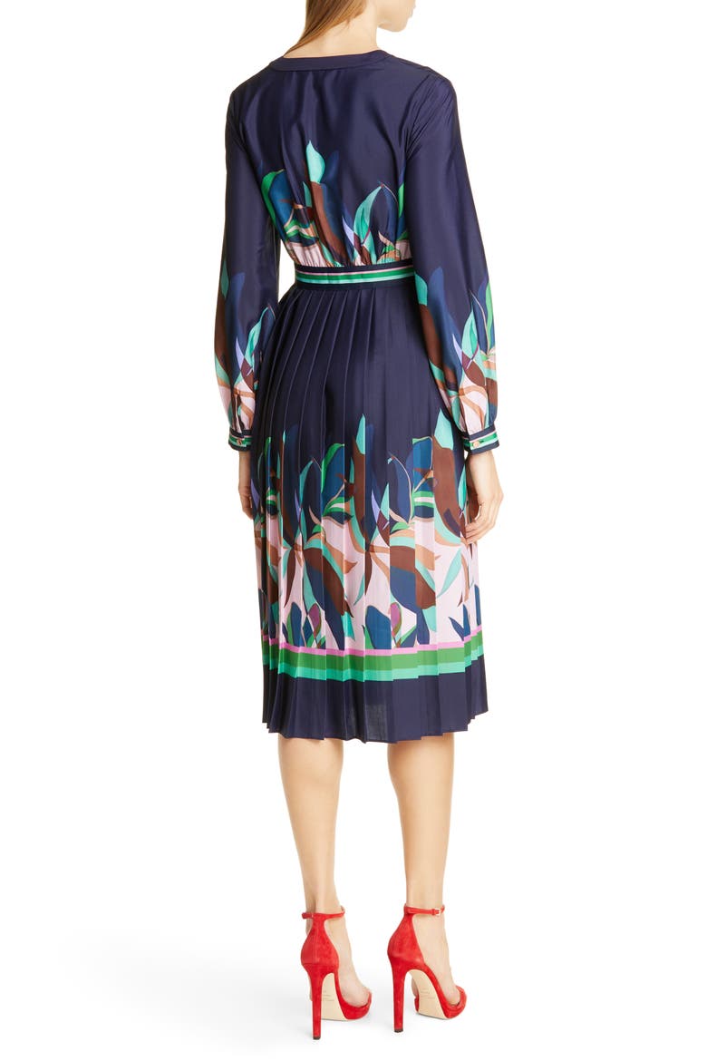 Leonore Supernatural Fit & Flare Dress, Alternate, color, NAVY