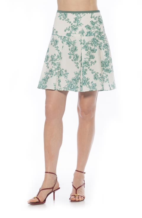 Ilana High Waist Pleated Skirt