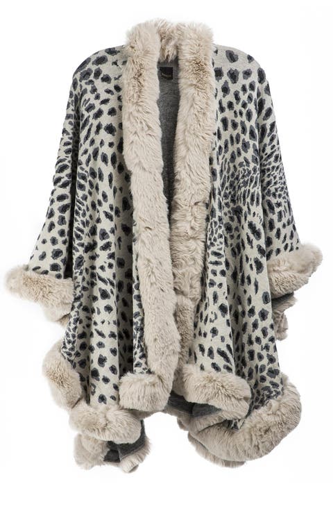 Faux Fur Cheetah Topper