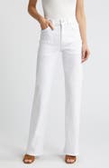 Veronica Beard Crosbie Wide Leg Jeans