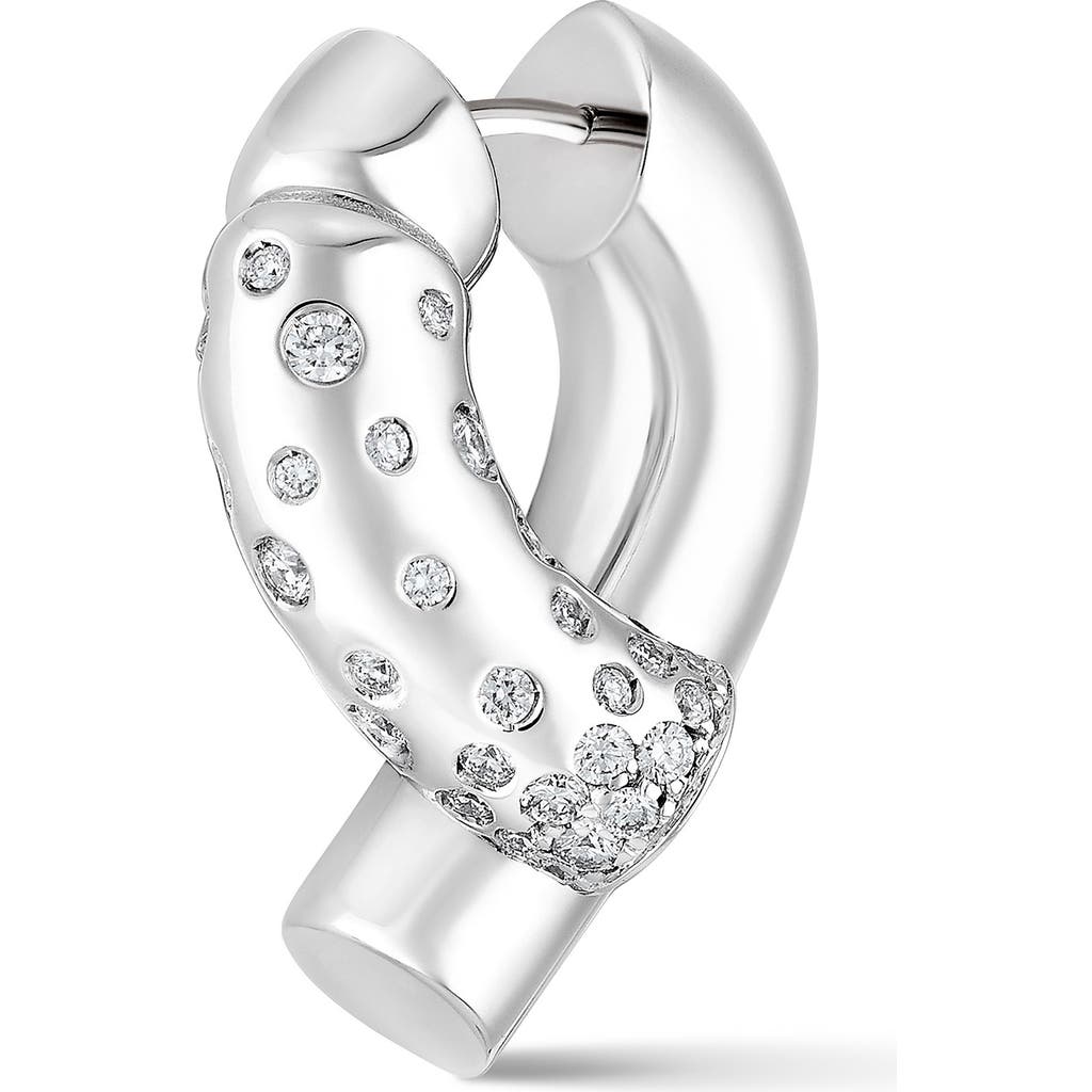 TABAYER Oera Pavé Diamond Earrings in White Gold  product