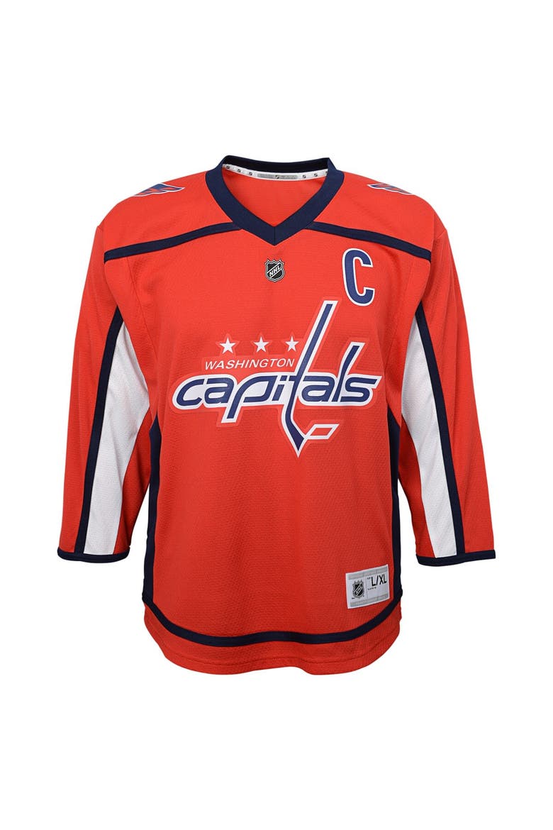 Infant Alexander Ovechkin Red Washington Capitals Replica Player Jersey, Alternate, color, Red
