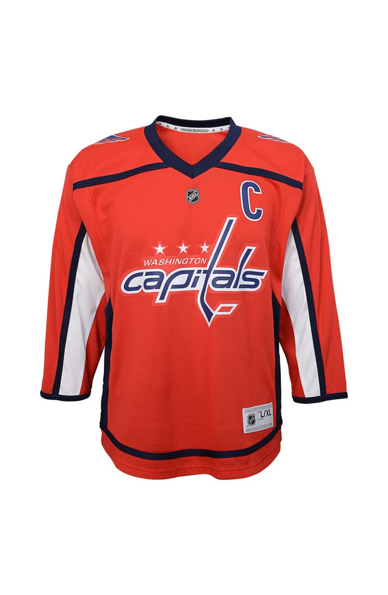 Outerstuff Infant Alexander Ovechkin Red Washington Capitals Replica Player Jersey, Alternate, color, Red