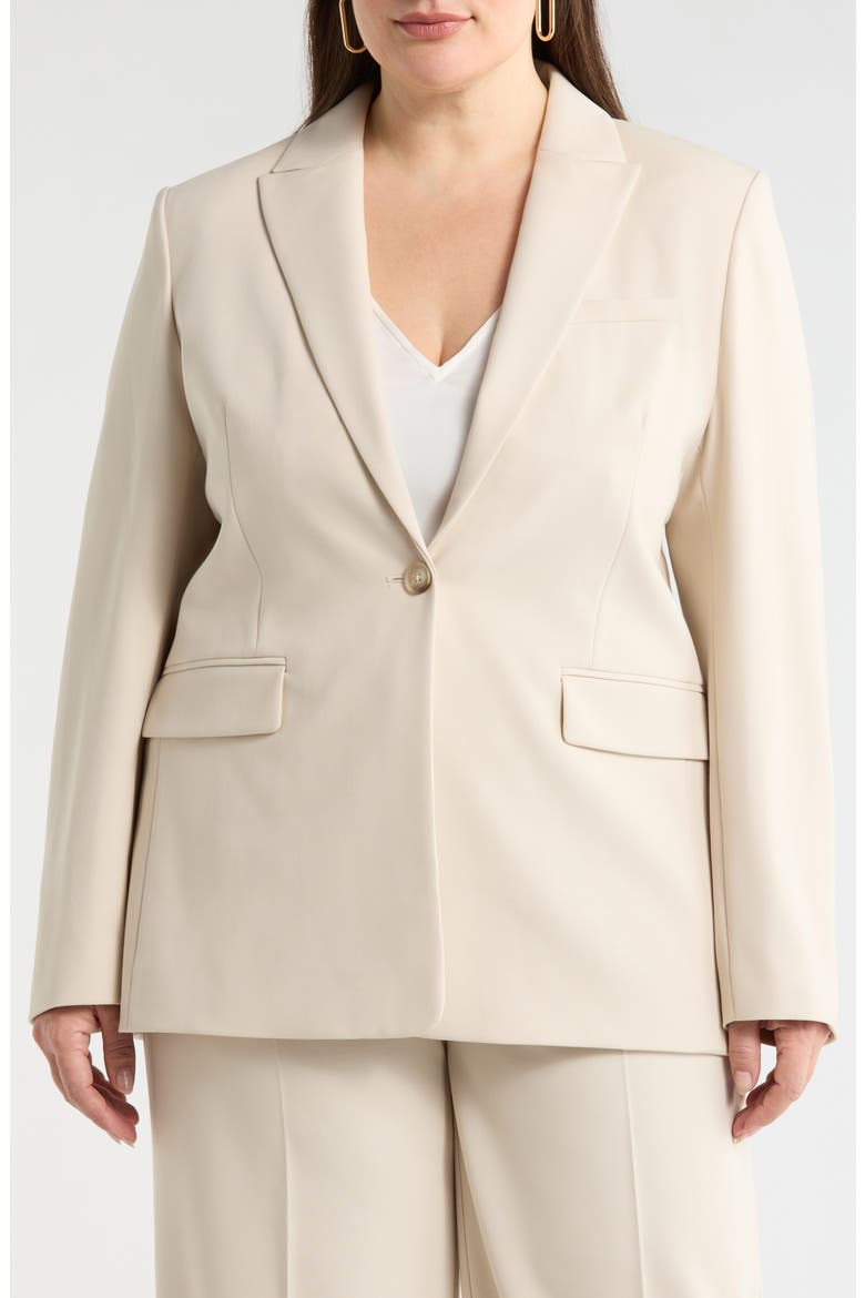 The Ingrid Classic Fit Blazer, Alternate, color, BEIGE OATMEAL