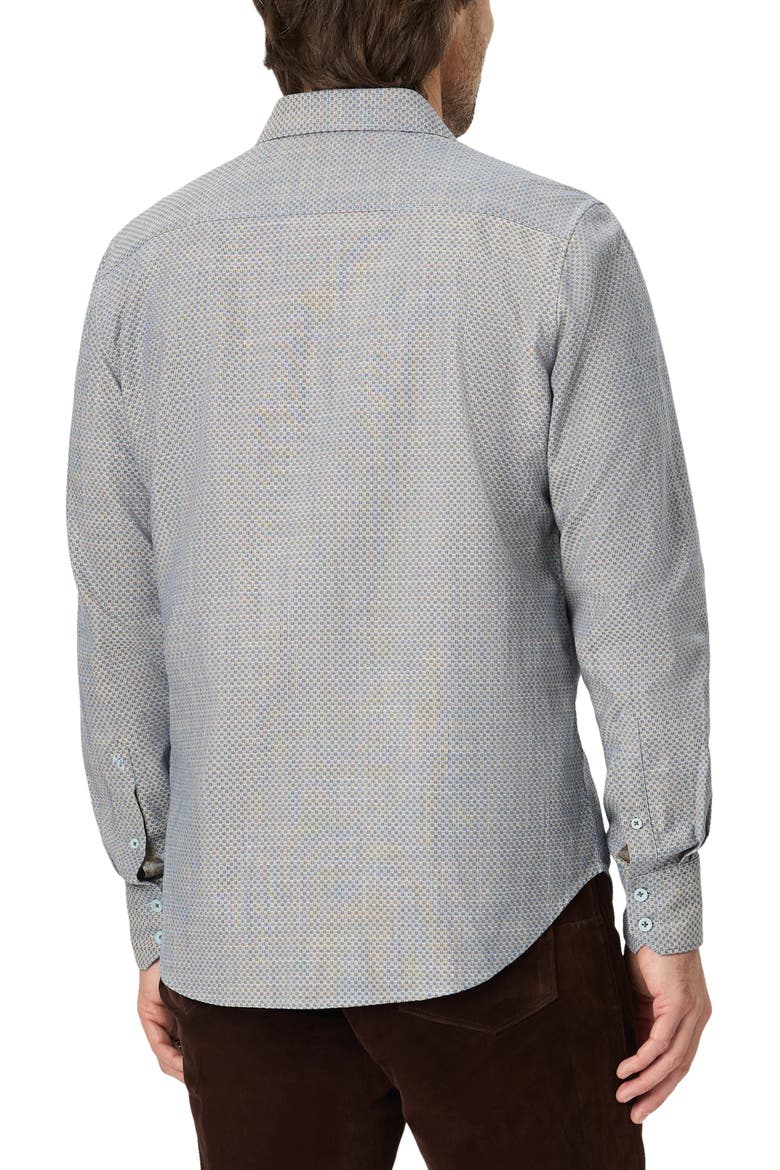 Grandadam Long Sleeve Cotton Shirt, Alternate, color, MULTI