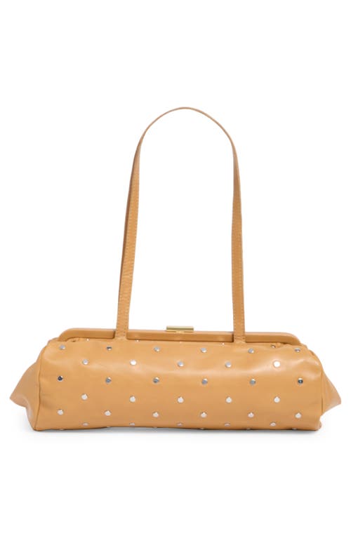 Clare V . Yvette Stud Leather Shoulder Bag
