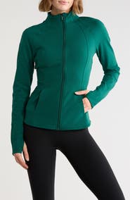 YOGALICIOUS Lux Rebel Flared Full Zip Sweatshirt