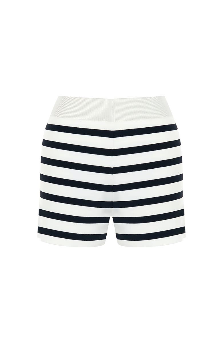 Nocturne Striped Mini Shorts, Alternate, color, 