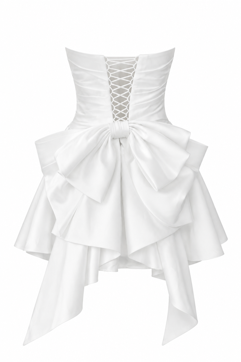 Phoebe Mini Dress, Alternate, color, Ivory