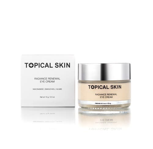 Topical Skin Radiance Renewal Eye Cream + Nmf Complex In Transparent
