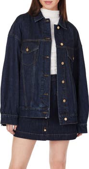 Habitual Boyfriend Denim Trucker Jacket