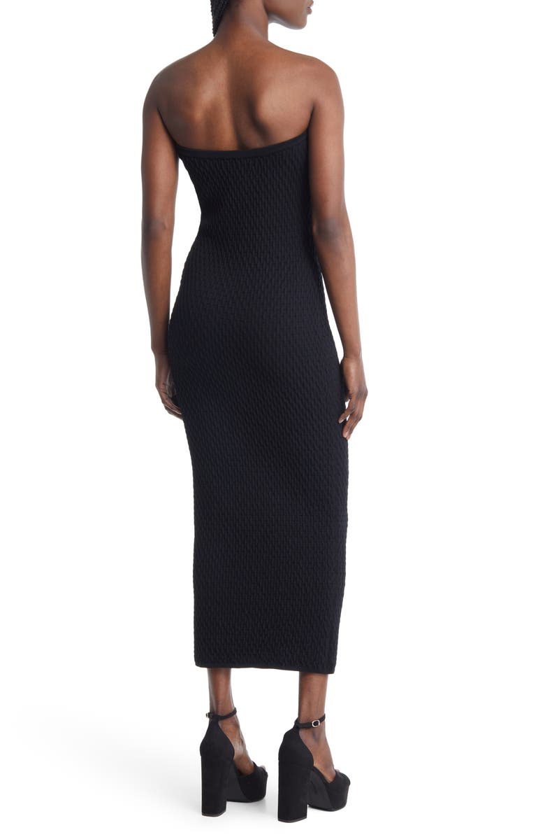 Open Edit Strapless Maxi Sweater Dress, Alternate, color,