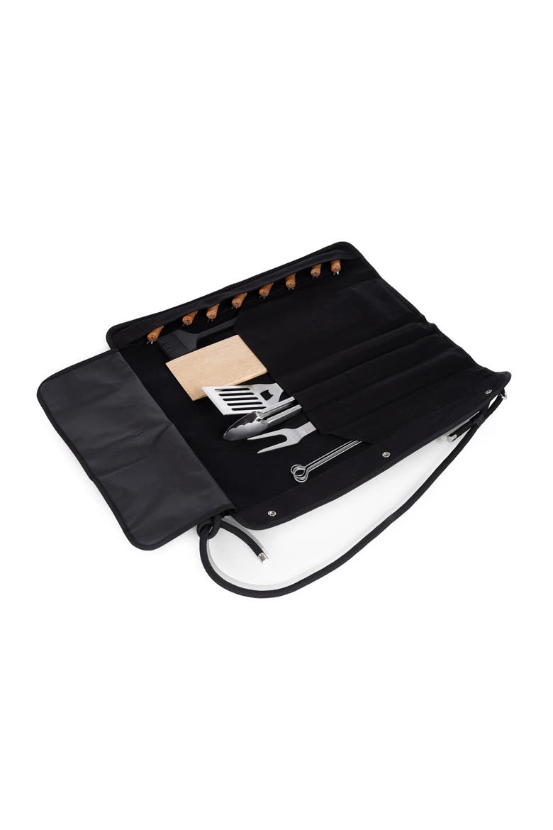 18 Piece BBQ Roll Up Set, Alternate, color, Black