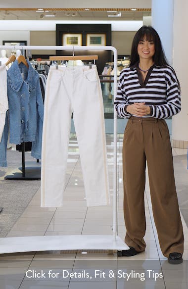 Rails Topanga Embroidered Detail High Waist Jeans (Women) | Nordstrom