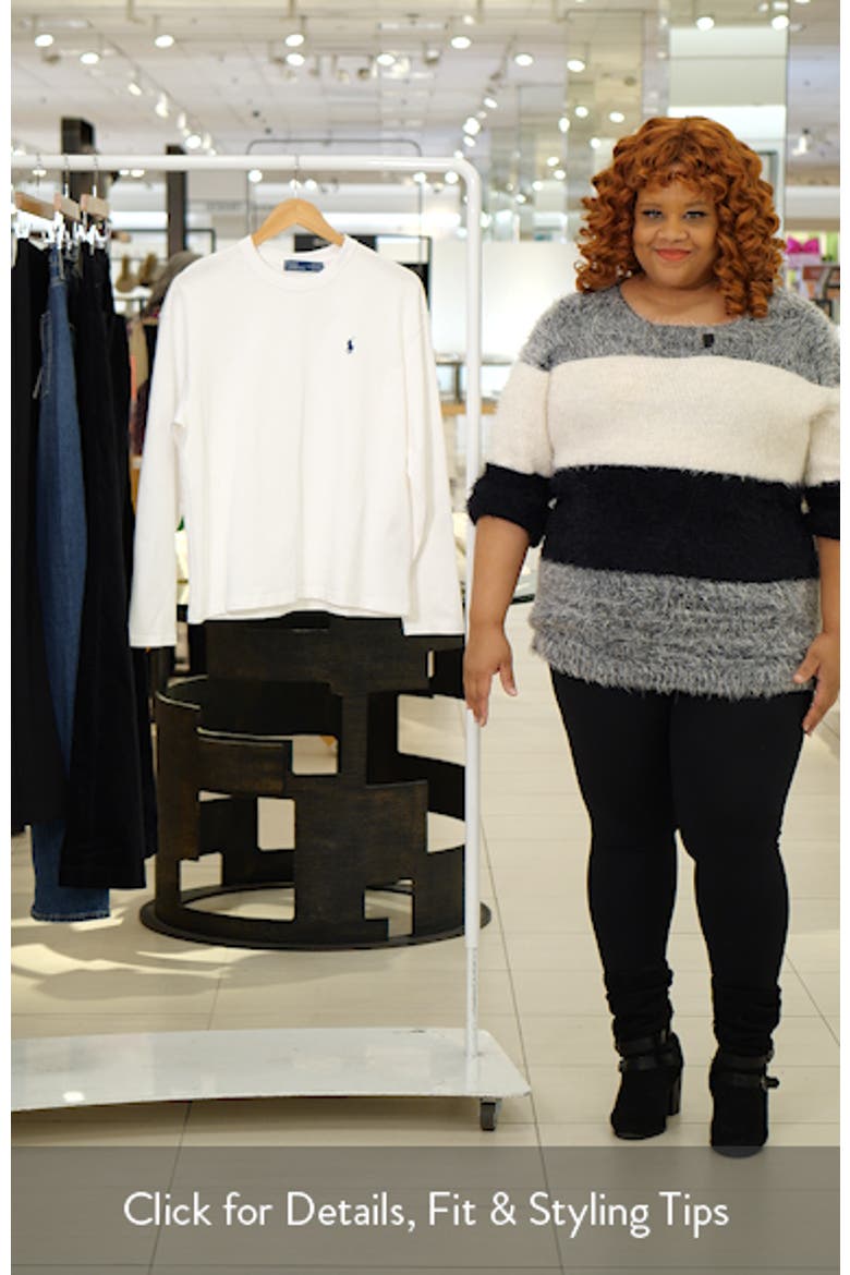 Long Sleeve Cotton Jersey T-Shirt video