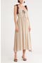 Gingham Tie Strap Fit & Flare Sundress