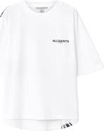 AllSaints Swoop Amelie Oversize Cotton Graphic T-Shirt