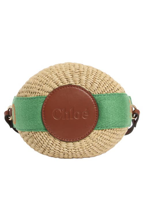 Chloé Woven Straw Bucket Bag