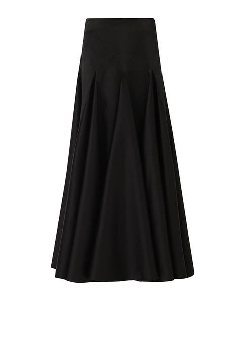 Flared Godet Skirt