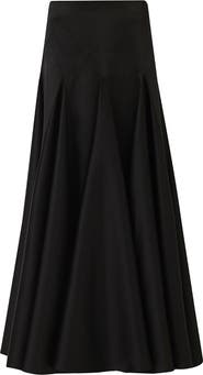 Leem Flared Godet Skirt