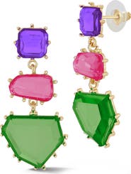 SPHERA MILANO Crystal Drop Earrings