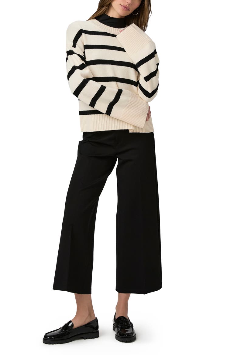 Roderika Crop Pants, Alternate, color, BLACK