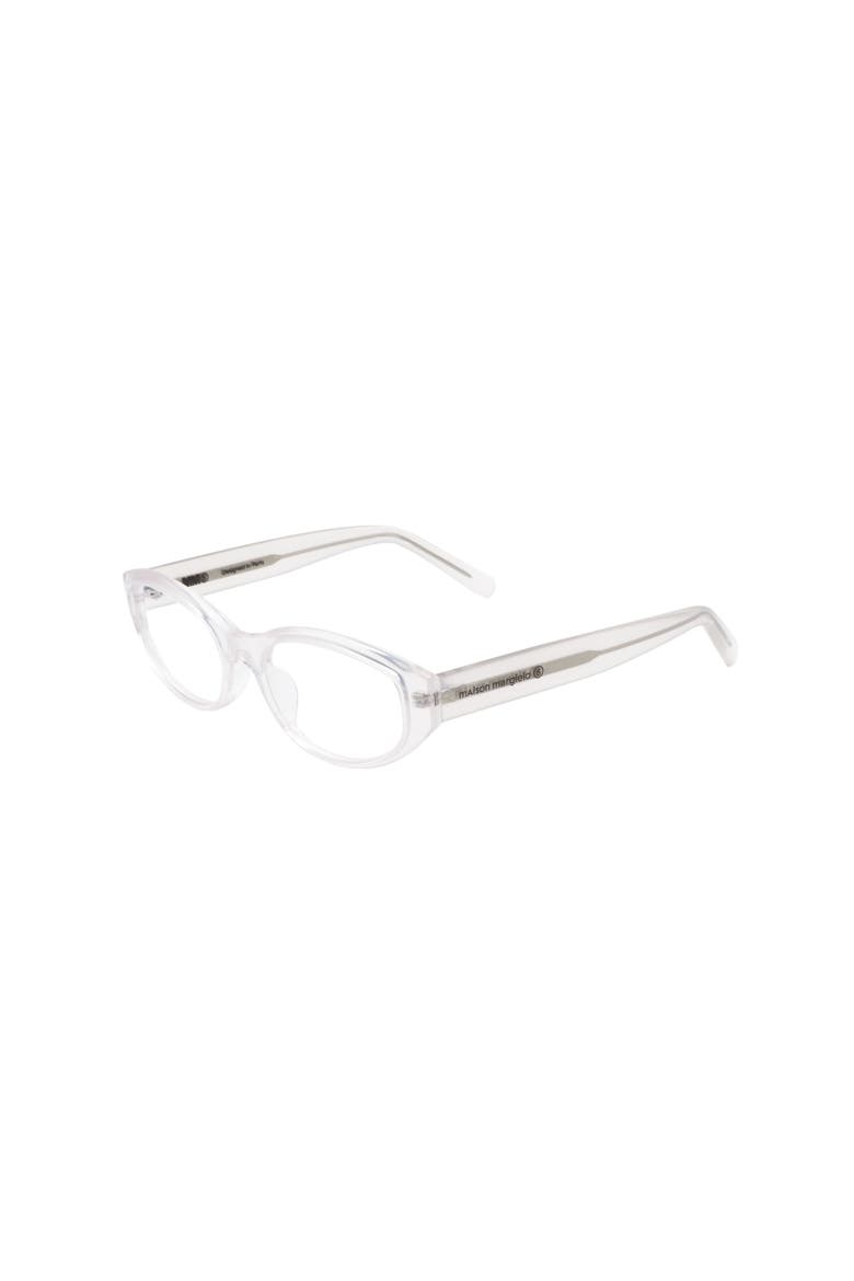 54mm Round Optical Glasses, Alternate, color, WHITE