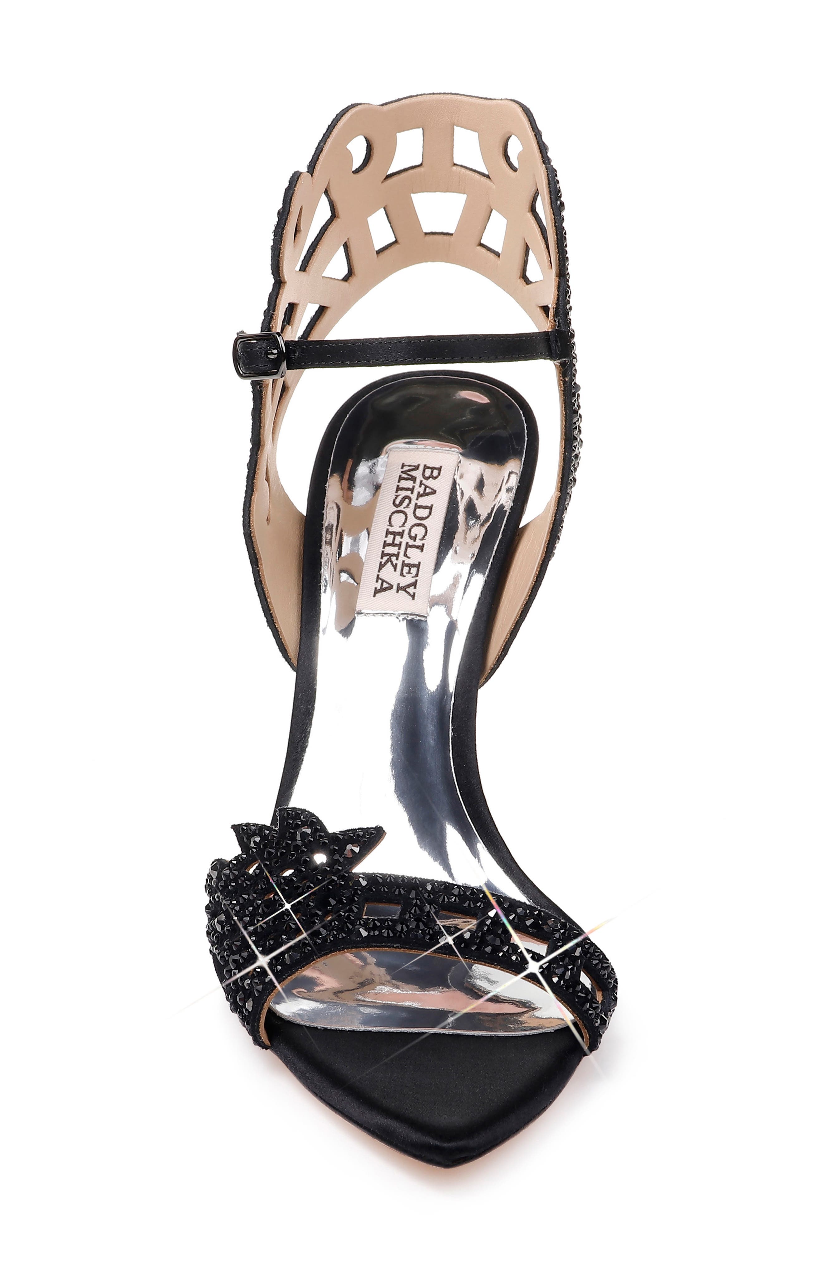 Badgley Mischka Collection Badgley Mischka Amery Embellished Sandal, Alternate, color, 