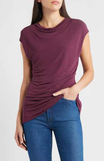 BOSS Elamma Cap Sleeve Top