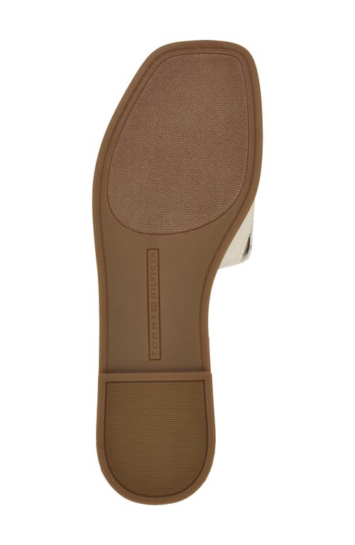 Tommy Hilfiger Pipper Slide Sandal In White
