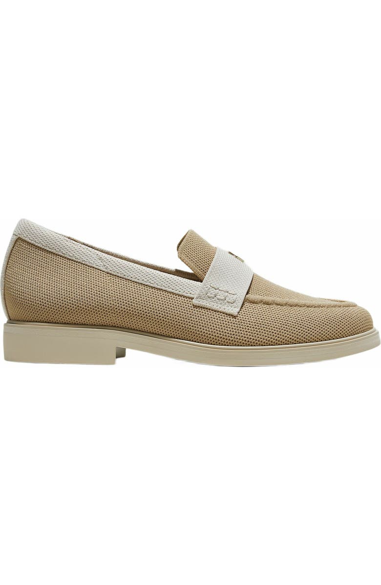 VIVAIA Classic Penny Loafers, Alternate, color, Nude Ivory