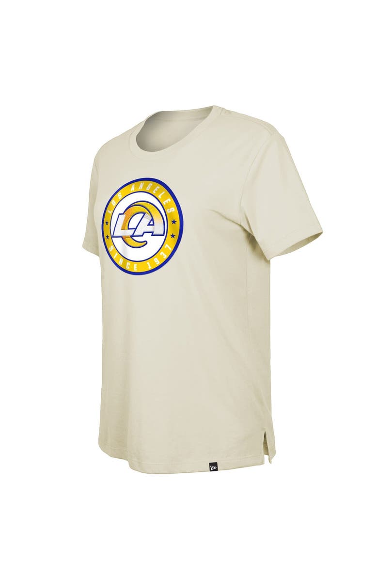 New Era Women's New Era Cream Los Angeles Rams 2023 NFL Draft T-Shirt, Alternate, color, Cream