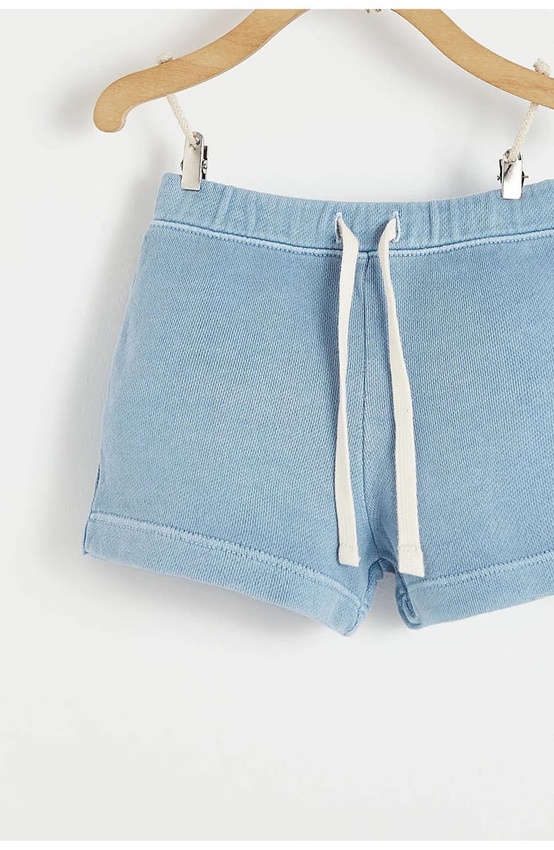 Babycottons Premium Cotton Essentials Thai Short for Infant, Alternate, color, Light Blue