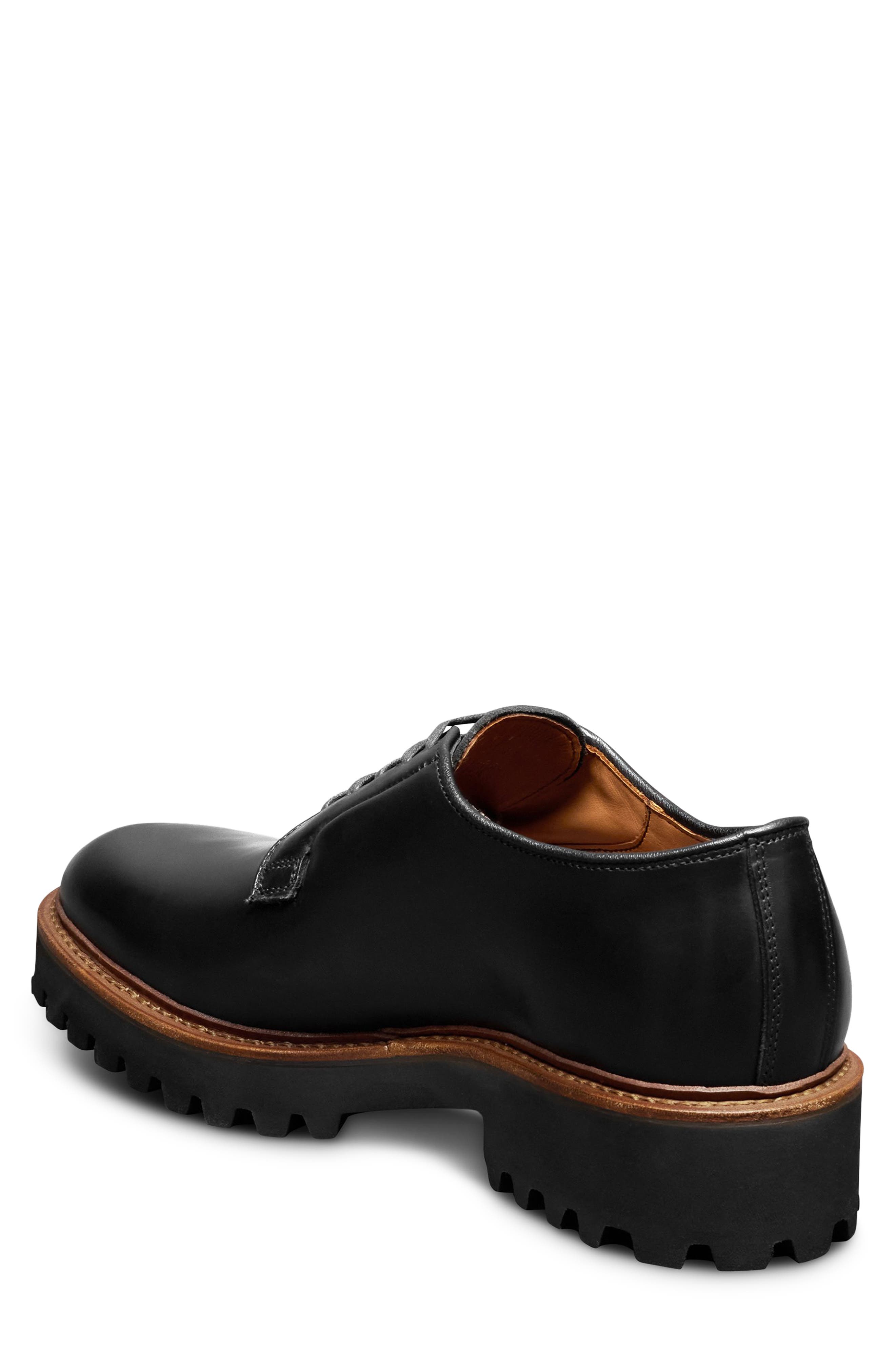 Penn Plain Toe Derby, Alternate, color, BLACK